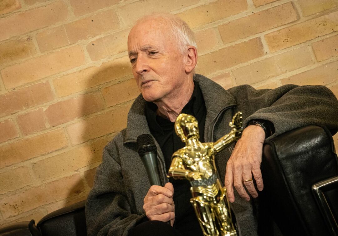 Anthony Daniels, el actor que interpretó a C-3PO en la saga de Star Wars.