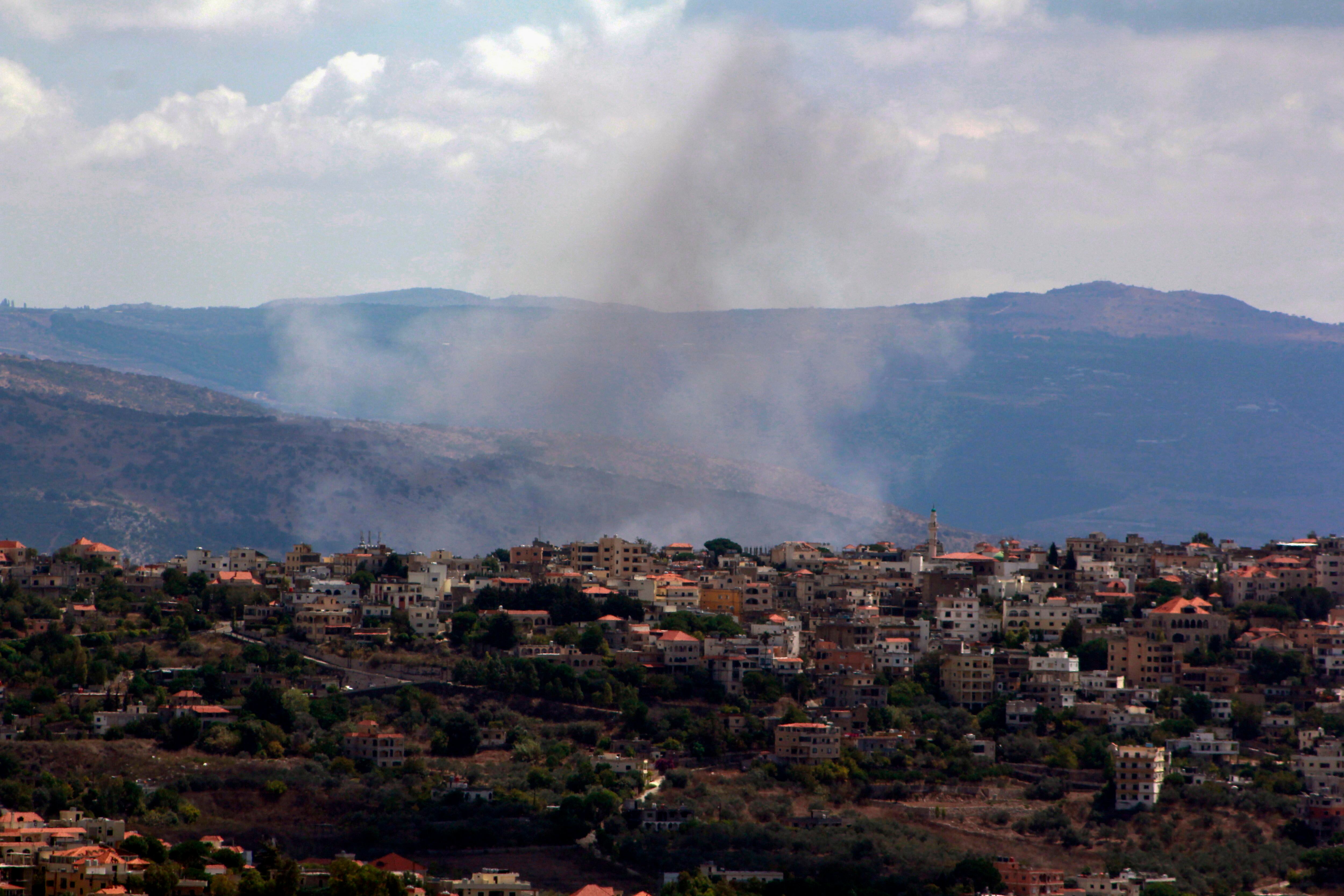 Ataque israelís en el Líbano. I Foto: EFE/EPA/STR.