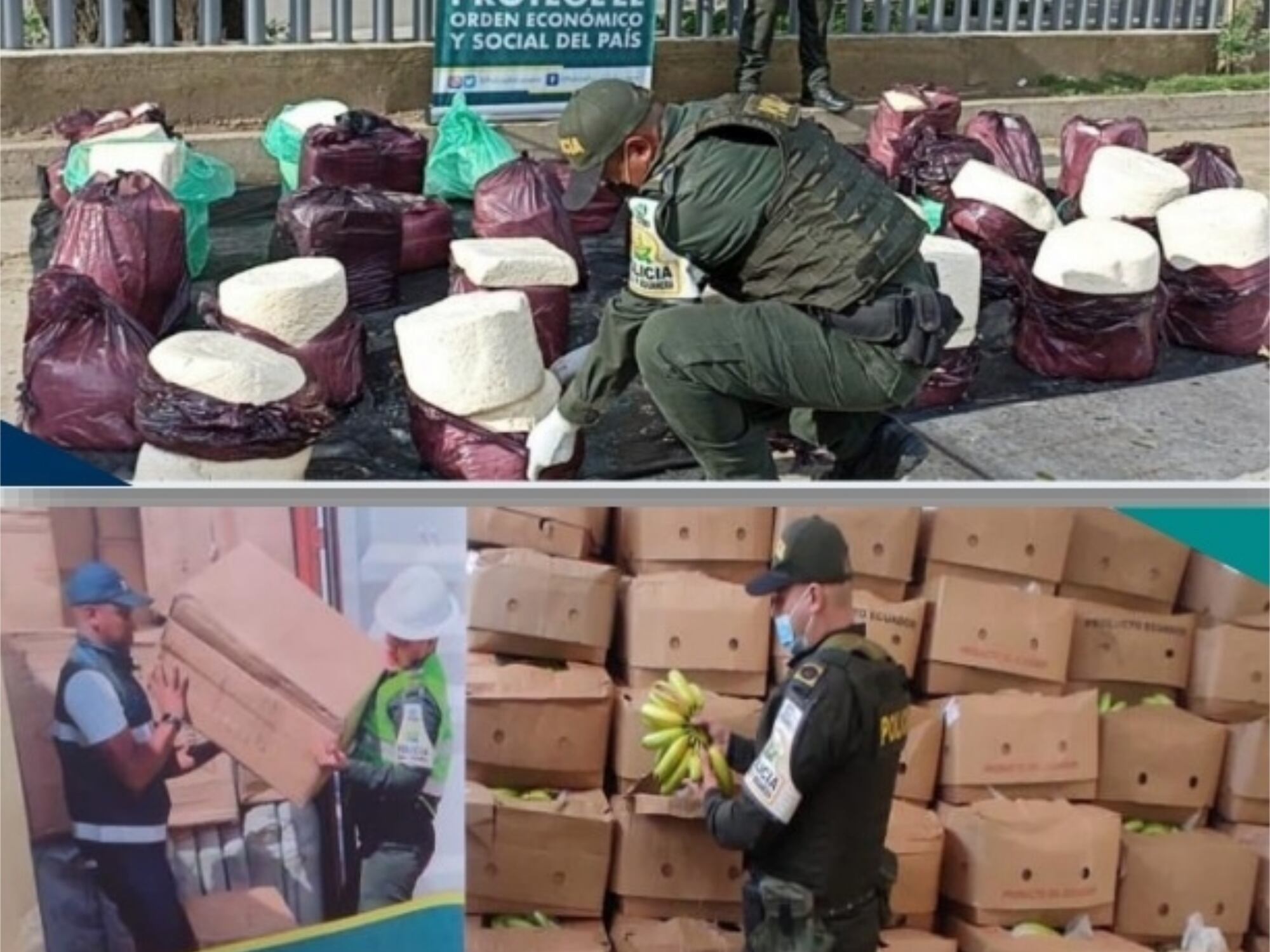 Lucha contra el contrabando. Foto: Policía