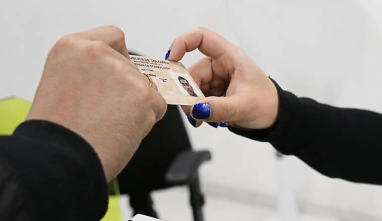 Licencia de conducción. Foto: Colprensa.