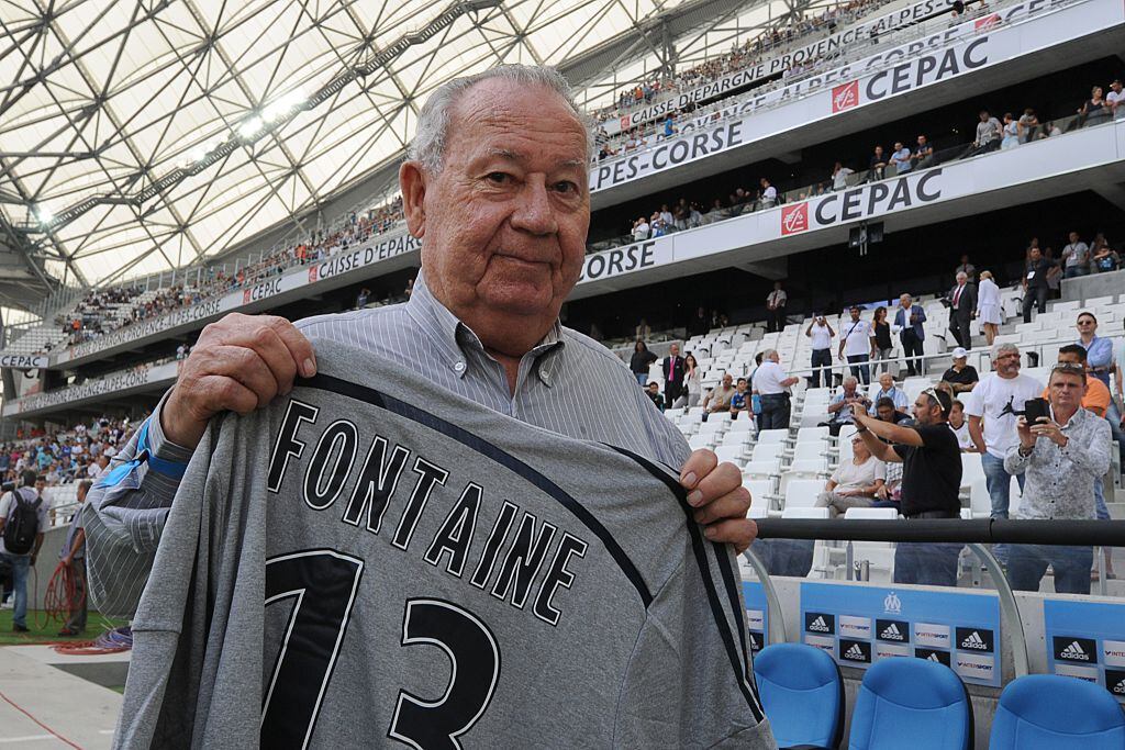Just Fontaine, leyenda del fútbol francés. Foto: Getty Images.