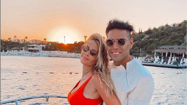 La pareja esperaba su cuarto hijo. Foto: Instagram @falcao.