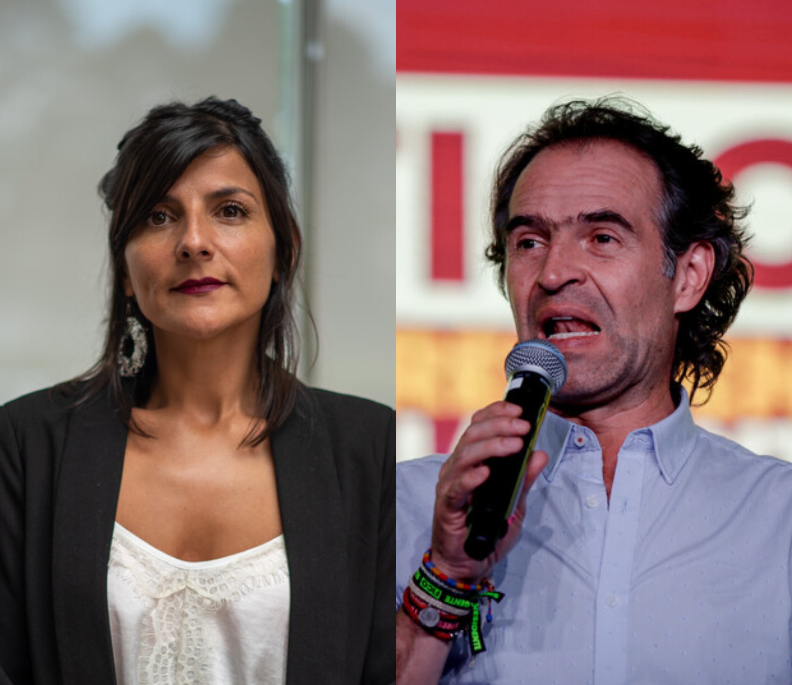 Federico Gutiérrez e Irene Vélez. Foto: Colprensa.