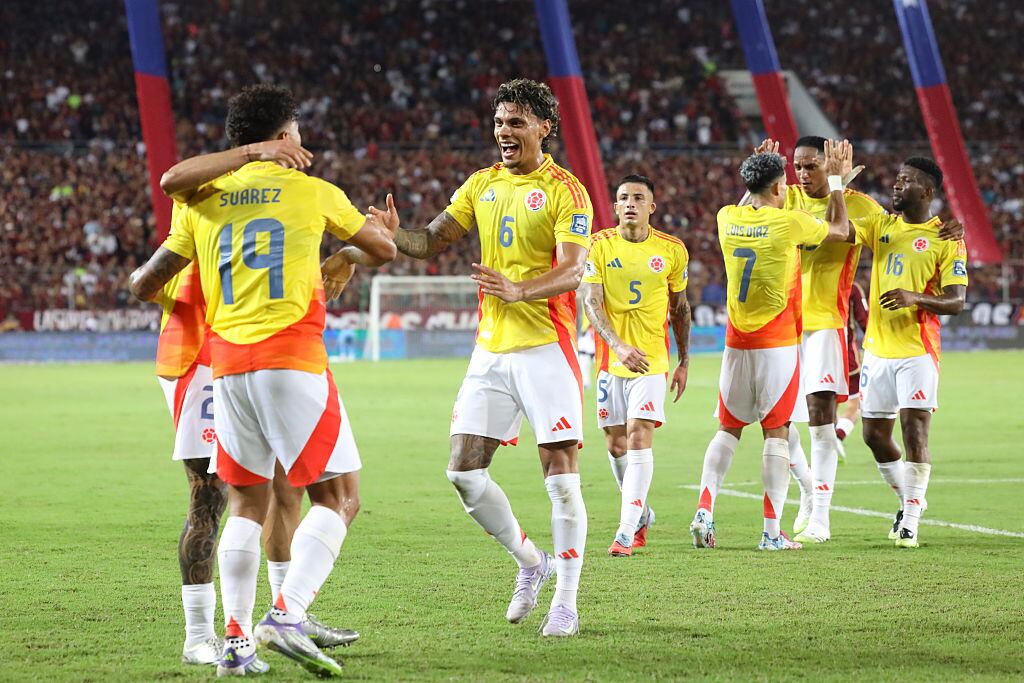 Venezuela vs. Colombia. Foto: Getty Images.
