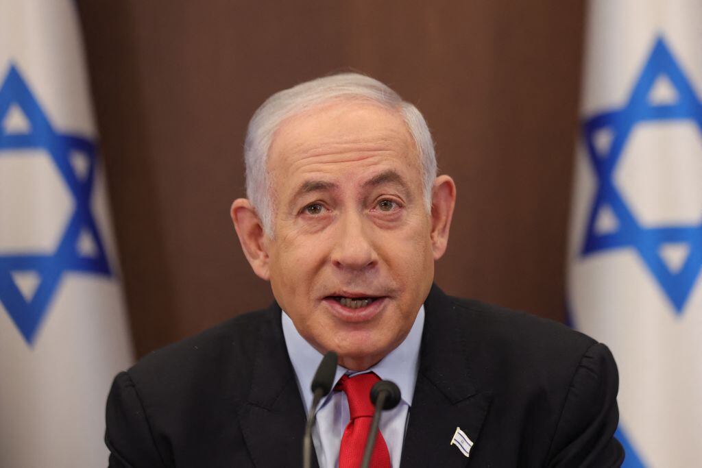 Primer ministro de Israel, Benjamín Netanyahu. Foto: Getty Images.