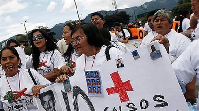 Madres de jóvenes de Soacha esperan una verdadera justicia. Foto: Colprensa