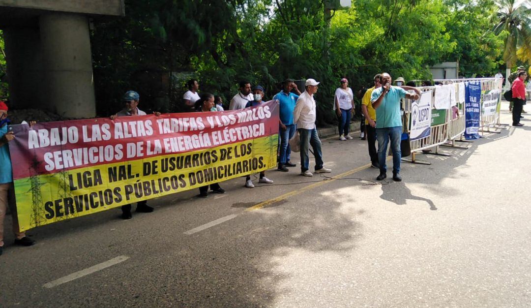 Protestas de la Liga de Usuarios de Servicios Públicos