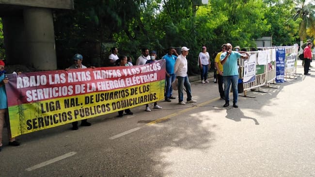 Protestas de la Liga de Usuarios de Servicios Públicos