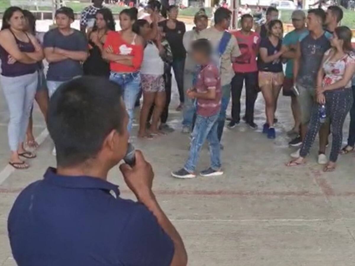Líderes desmienten a la Fiscalía y al Ejército tras hechos en El Mango, Cauca