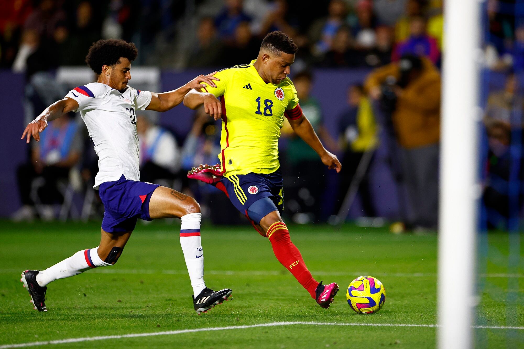 Selección Colombia vs Estados Unidos. (Photo by Ronald Martinez/Getty Images)
