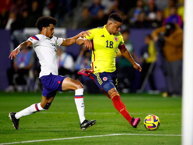 Selección Colombia vs Estados Unidos. (Photo by Ronald Martinez/Getty Images)