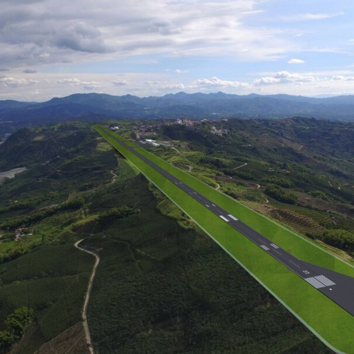 Gobierno ordena liquidar contrato de obra del Aeropuerto del Café