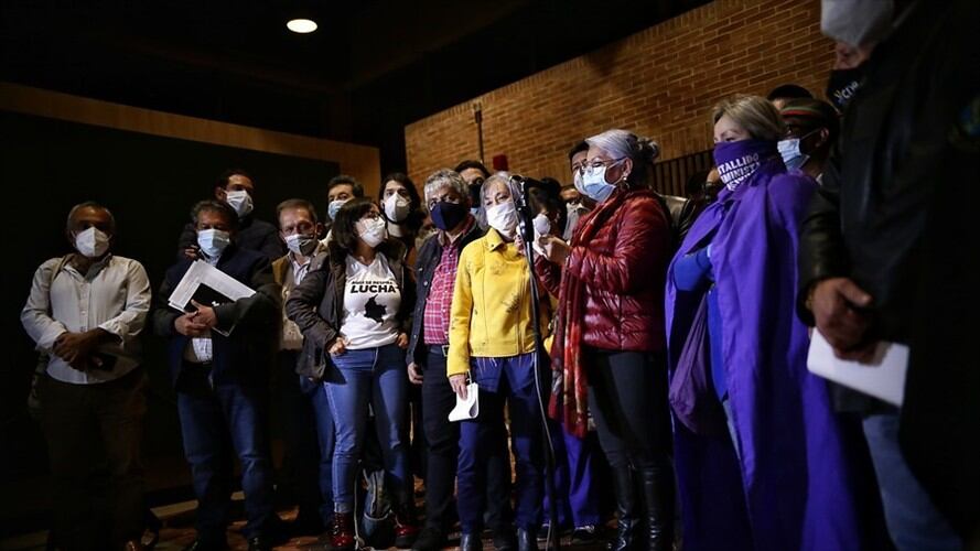 Este domingo se realizó un nuevo acercamiento entre el Comité de Paro y el Gobierno Nacional. Este lunes seguirán los encuentros.. Foto: Colprensa - Sergio Acero