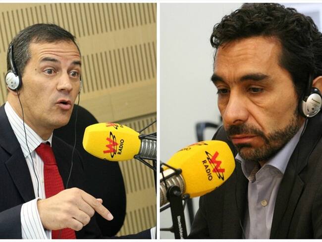 Rafael Nieto Loaiza y César Rodríguez Garavito. Foto: La W