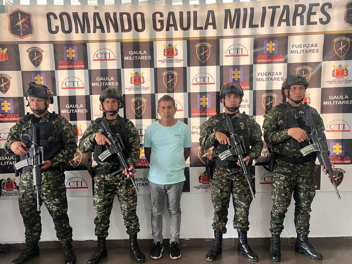 Fue capturado alias ‘Patamala’, integrante del ELN condenado por desplazamiento forzado en el Cesar