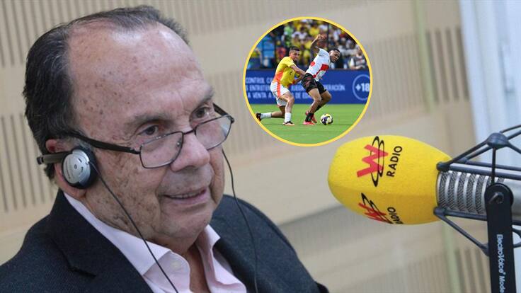 Análisis de Peláez del primer tiempo de Colombia: “no tenemos gestor de juego ni claridad ofensiva”