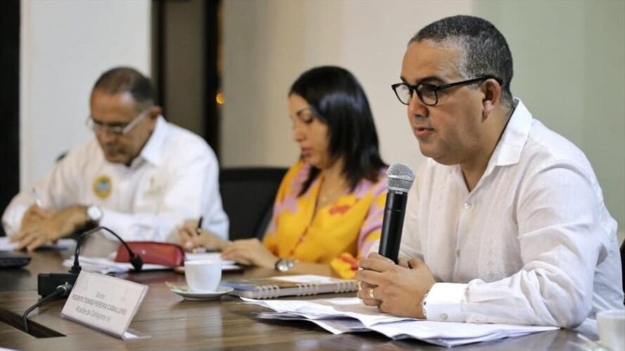 El presidente Iván Duque designó como alcalde encargado de Cartagena a Pedrito Pereira Caballero el pasado mes de septiembre. Foto: Antonio Canchila