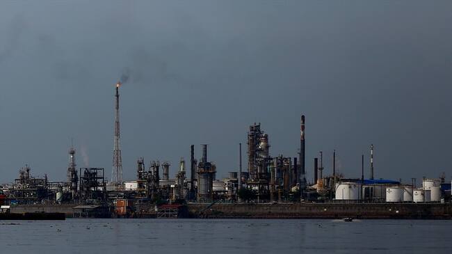 Refinería de Barrancabermeja . Foto: Colprensa - Mauricio Alvarado