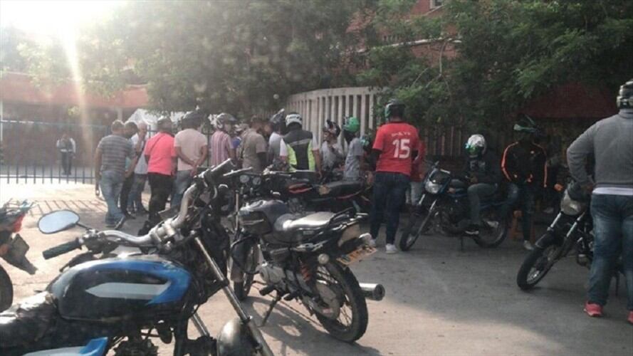 En Santa Marta piden justicia por el asesinato de un joven a manos de la Policía. Foto: Cortesía