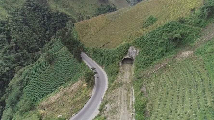 Cruce de la Cordillera Central. Foto: Colprensa