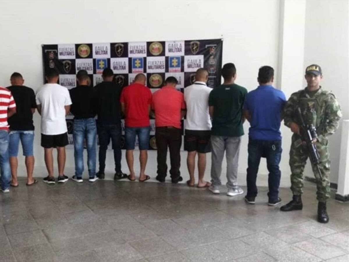 Ordenan cárcel a 16 presuntos integrantes del Clan del Golfo en Bolívar