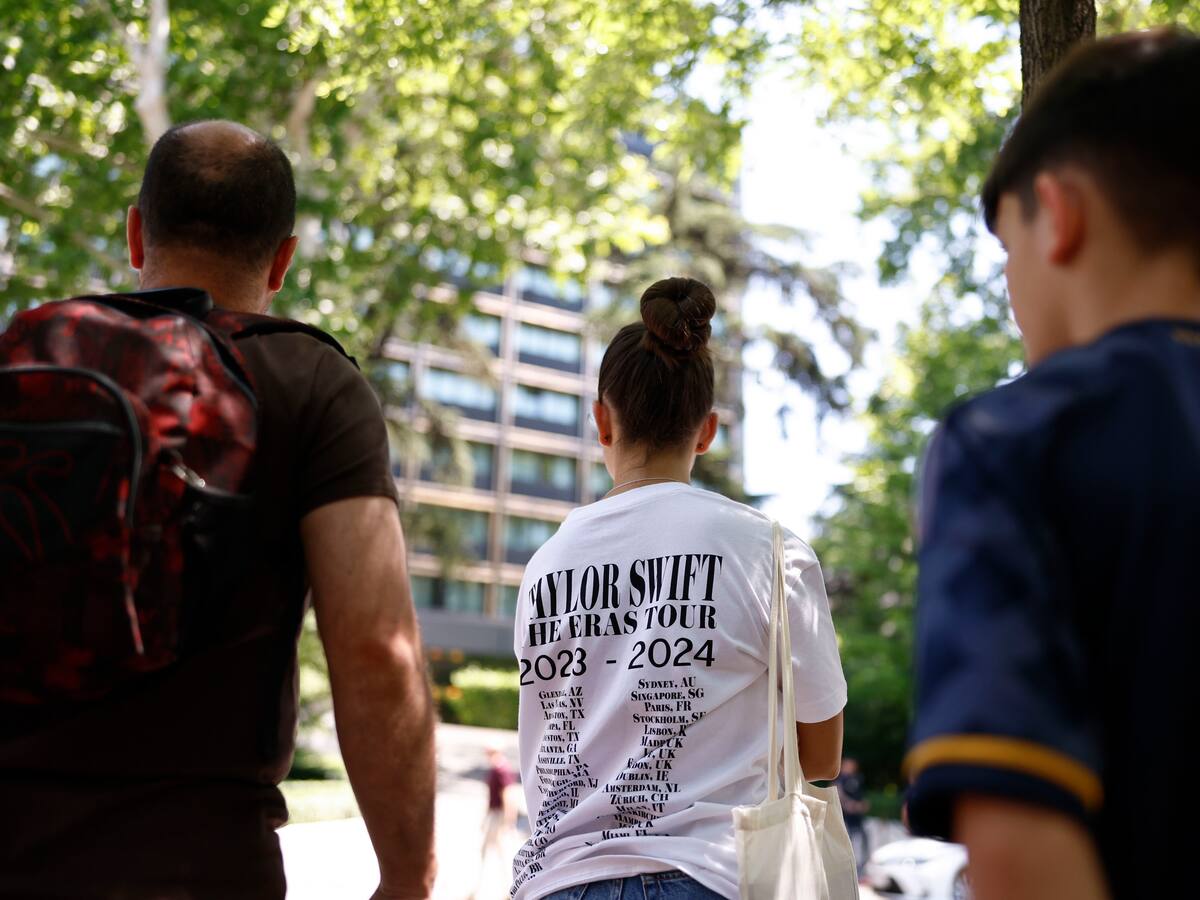 Madrid se prepara para el primer concierto de Taylor Swift en el Santiago Bernabéu