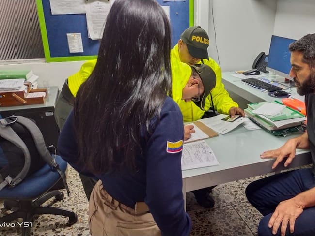 Arturo Char reseñado por la DIJIN en cumplimiento de la órden de captura emitida por la Corte Suprema de Justicia. Foto: Suministrada.