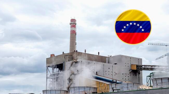 Imagen de referencia fábrica, bandera Venezuela. Foto: Getty Images