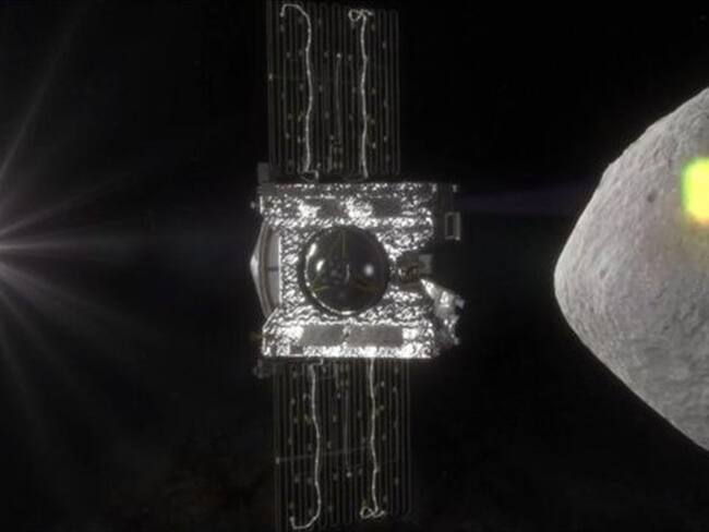 En septiembre despegará la nave que llevará el dispositivo que estudiará la superficie del asteroide Bennu.. Foto: BBC Mundo
