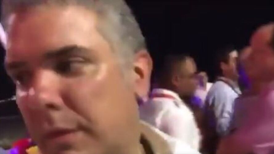 "¿De qué me hablas, viejo?": La respuesta del presidente Iván Duque a periodista. Foto: