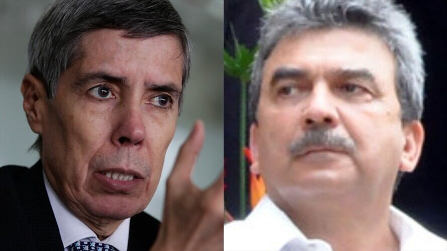 Alan Jara y Darío Vásquez, exgobernadores del Meta. Foto: Colprensa