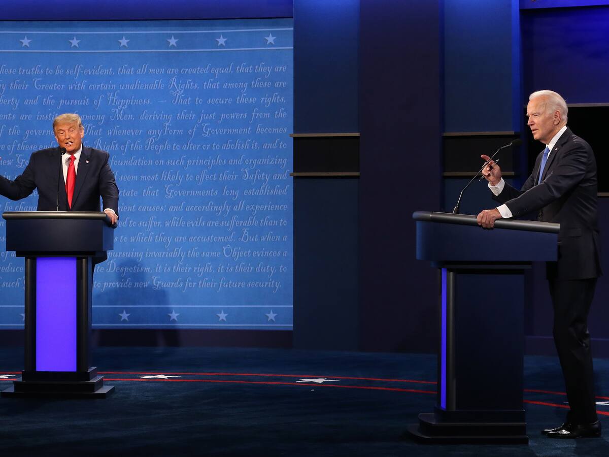 Joe Biden supera por 2 puntos a Donald Trump en los estados del supermartes