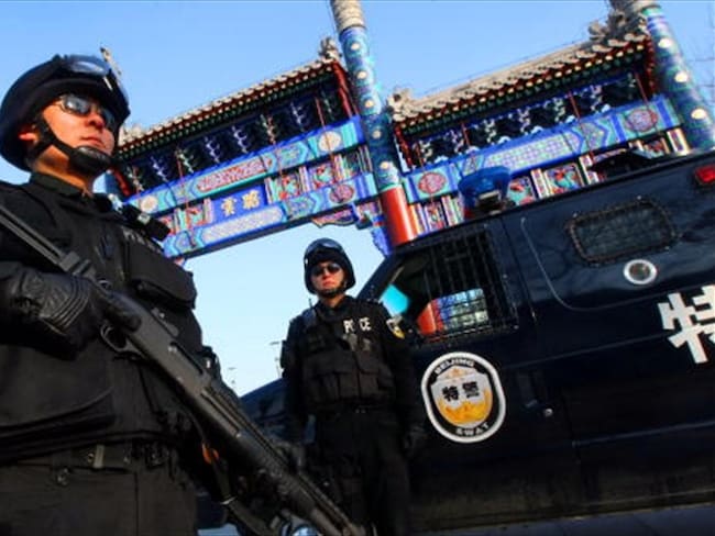 Policía China . Foto: Getty Images