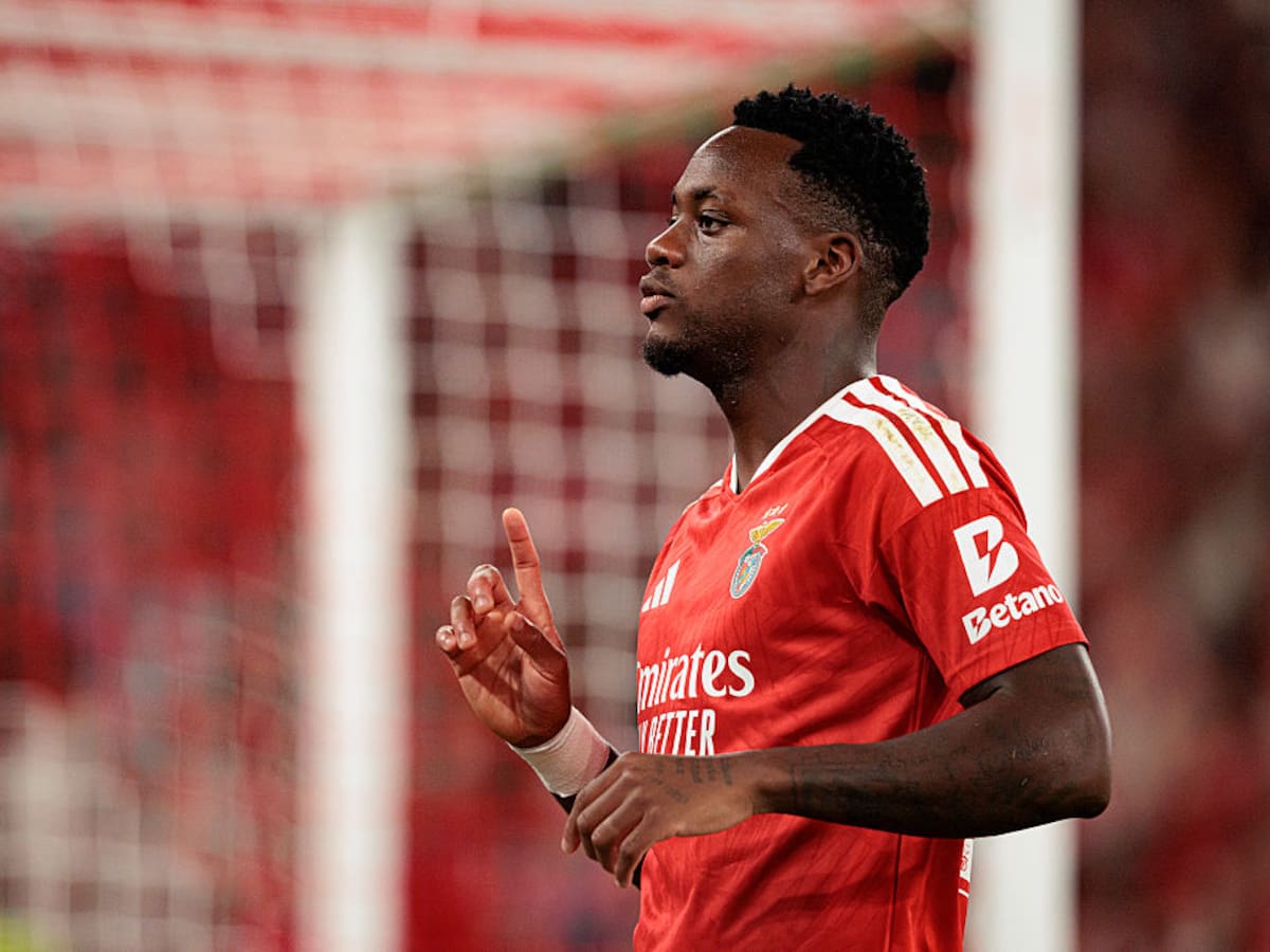 Jhon Durán entra en convocatoria del Benfica, a pesar de haber sido expulsado el partido pasado