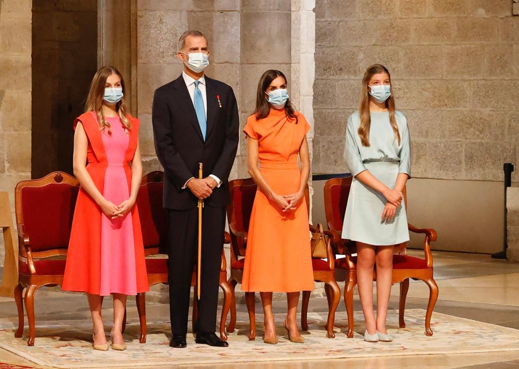 Día Nacional de Santiago en España. Foto: Cortesía de @casareal.