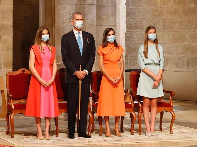 Día Nacional de Santiago en España. Foto: Cortesía de @casareal.