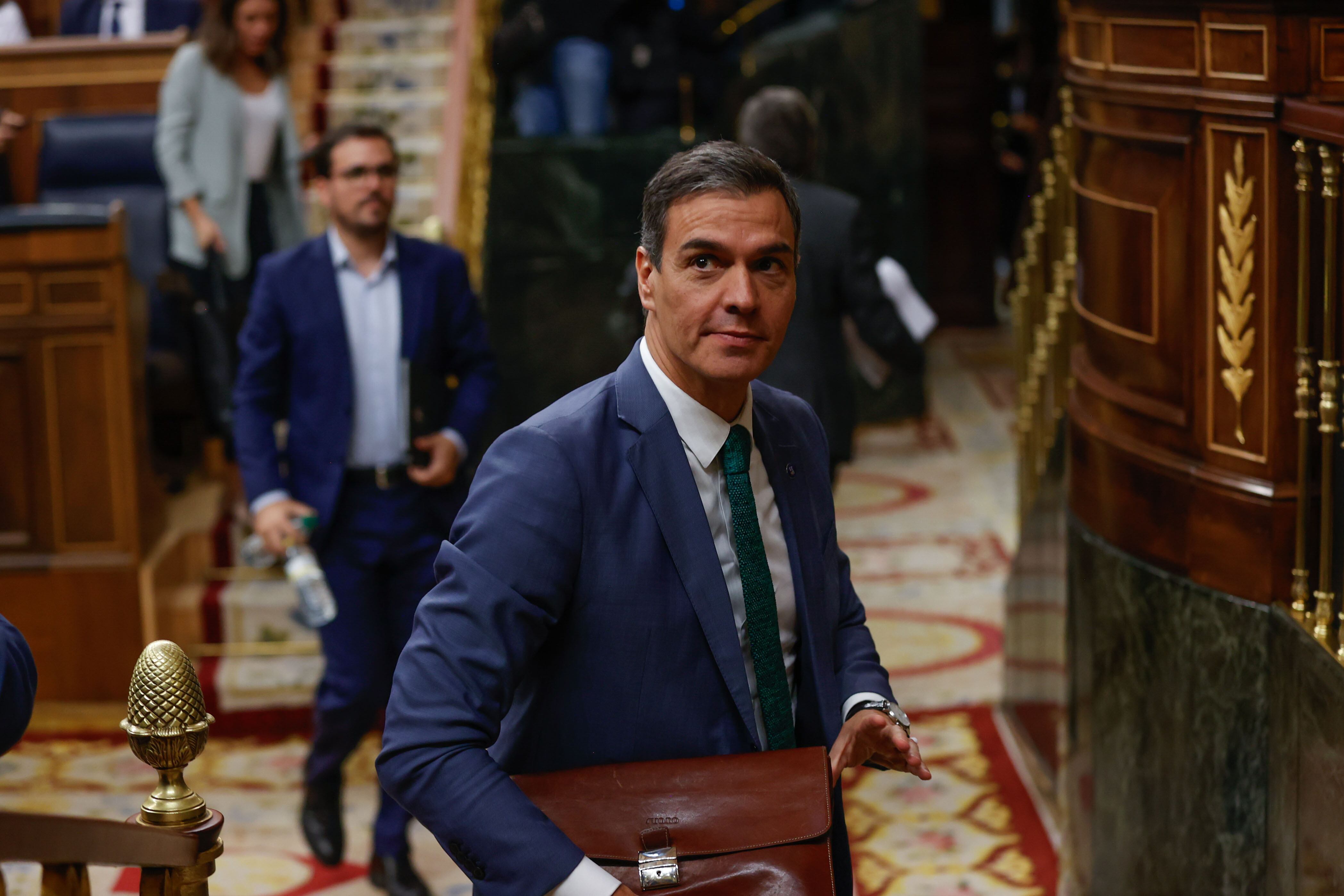 El presidente del Gobierno en funciones de España, Pedro Sánchez  EFE/Juan Carlos Hidalgo.