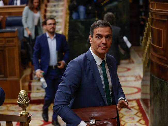 El presidente del Gobierno en funciones de España, Pedro Sánchez EFE/Juan Carlos Hidalgo.