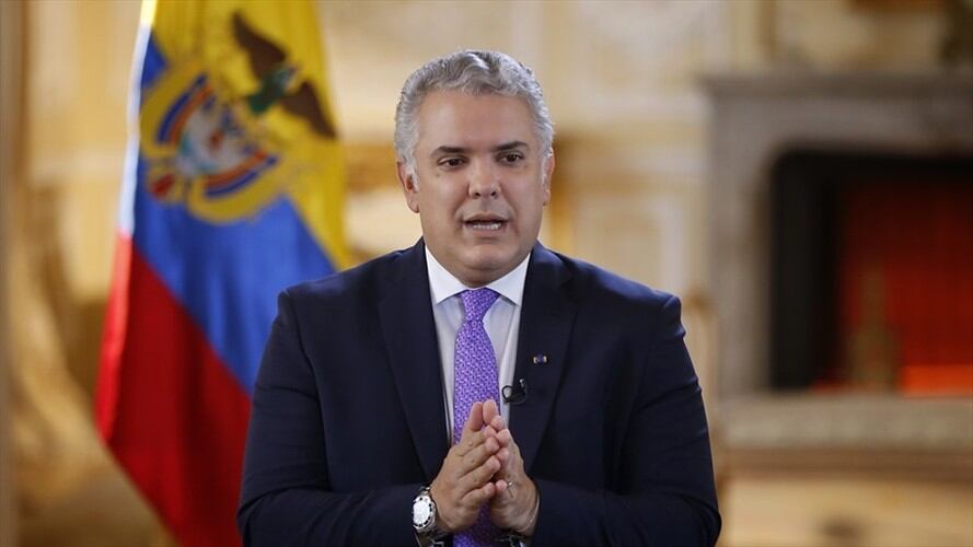 Presidente Iván Duque . Foto: Colprensa - Álvaro Tavera