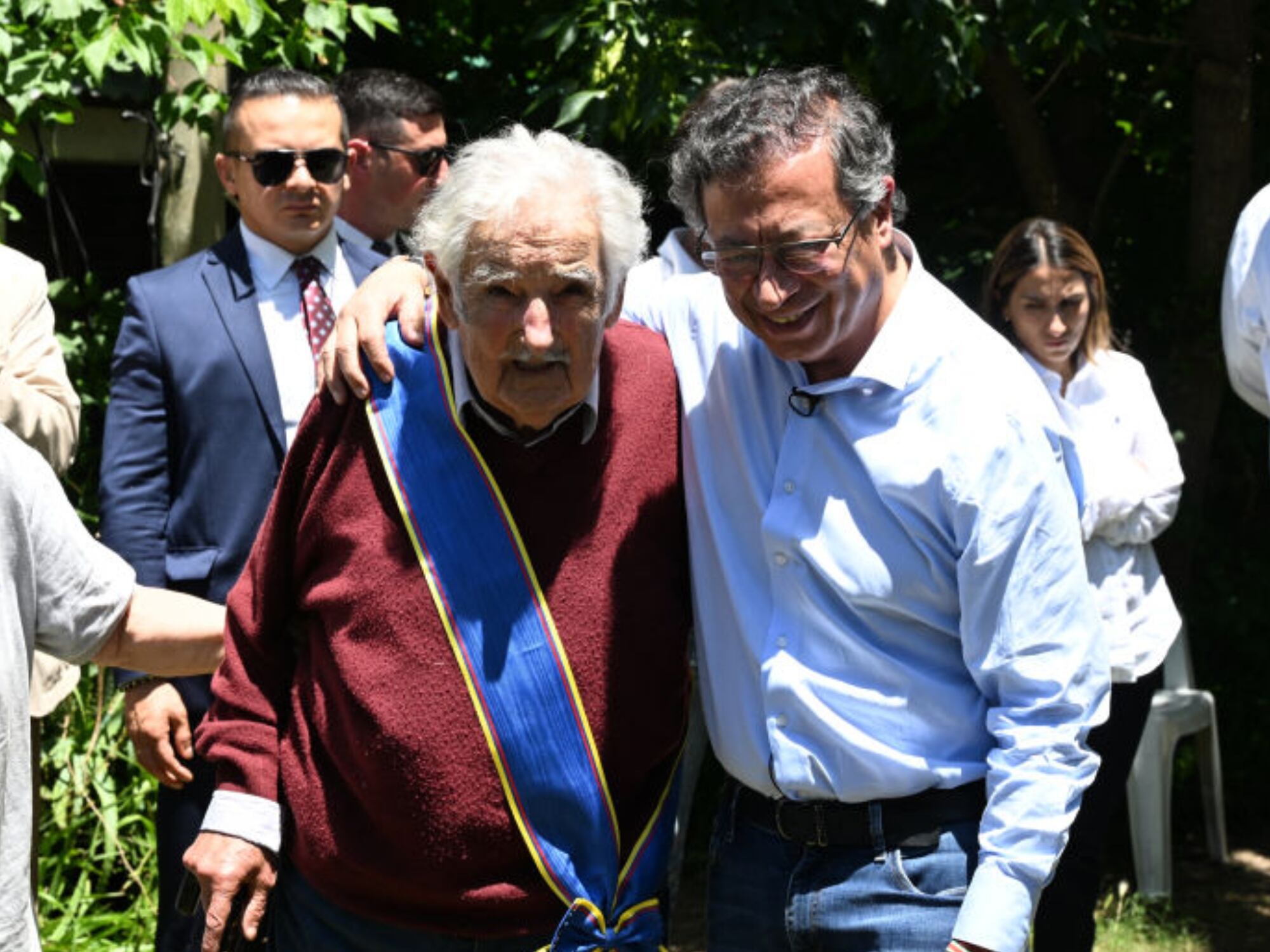 José Mujica y Gustavo Petro. I Foto: Getty Images.