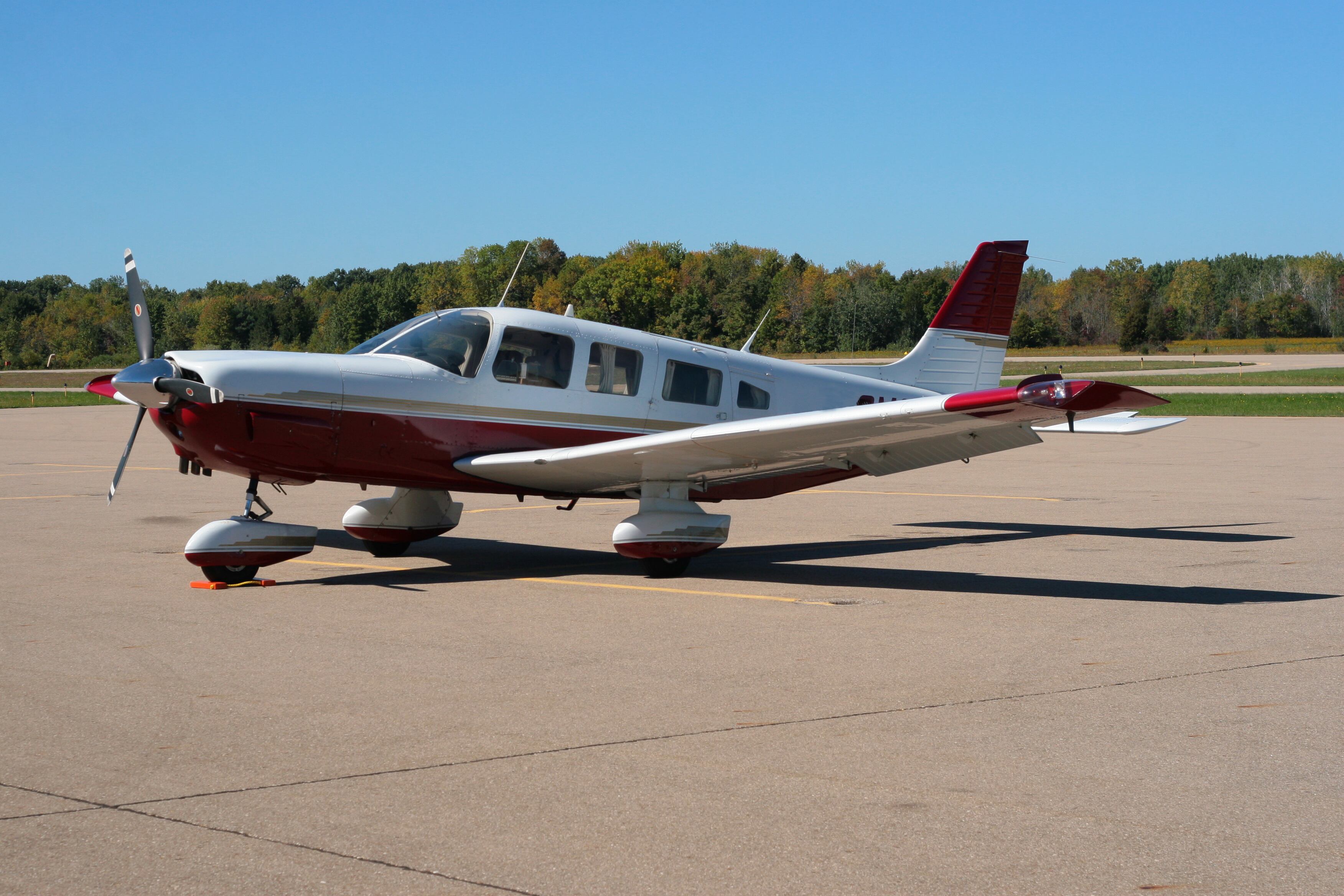 Avión tipo PIPER imagen de referencia. Foto: Getty Images.