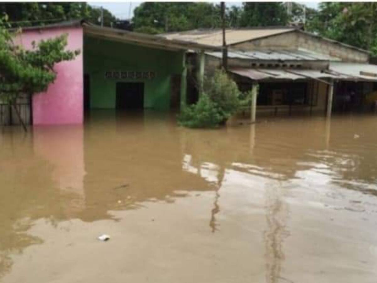 Fuertes lluvias afectaron a más de 500 familias en Pivijay, Magdalena