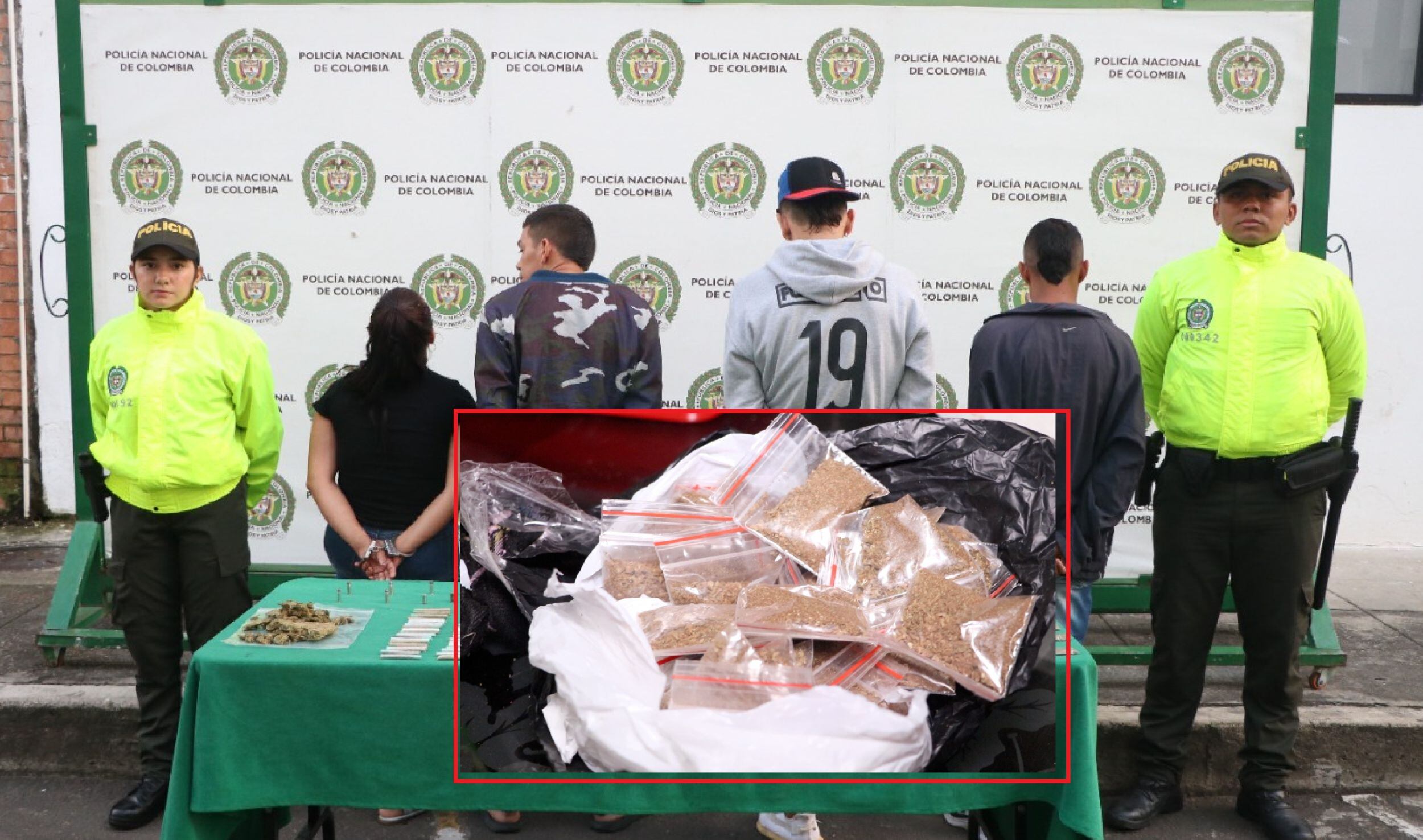 Bandas criminales / Foto: Policía de Bucaramanga