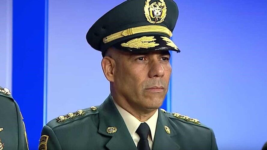 El mayor general Eduardo Zapateiro, comandante del Ejercito Nacional. Foto: Presidencia de la República