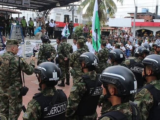 Ejército Nacional. Foto: Colprensa