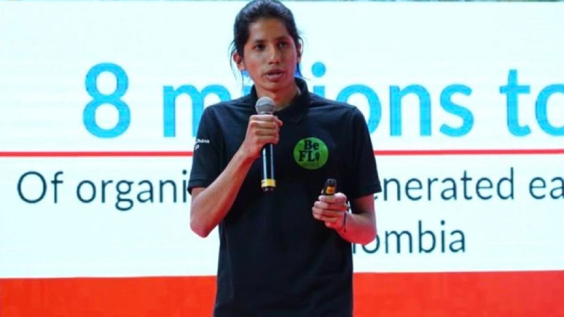 Jhoan Sebastian Chavez Mosquera, de 25 años, fue nombrado nombrado Embajador YouthLead para Colombia 2022-2023. | Foto: cortesía