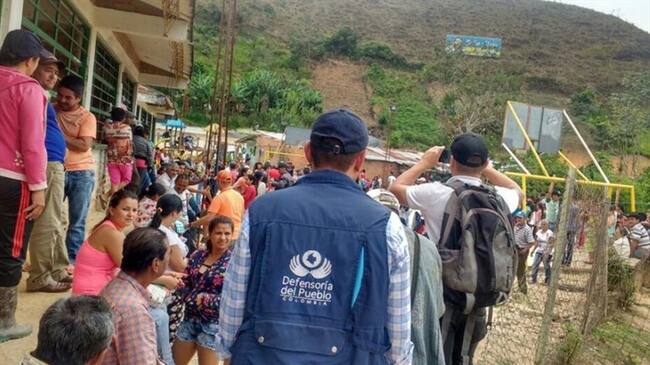Varios líderes han sido declarados objetivo militar por los grupos delictivos que operan en la región. Foto: Defensoría del Pueblo