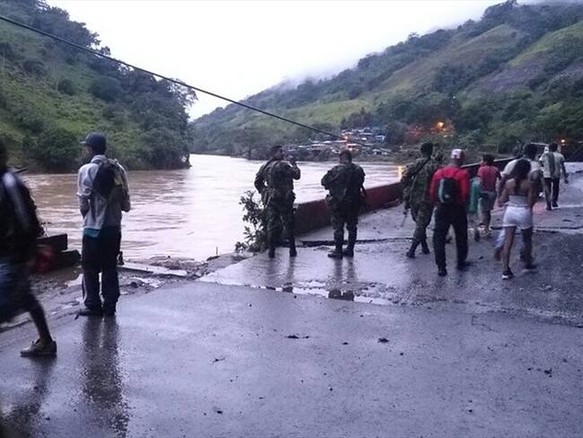 Emiten nueva orden de evacuación por emergencia de Hidroituango. Foto: Colprensa