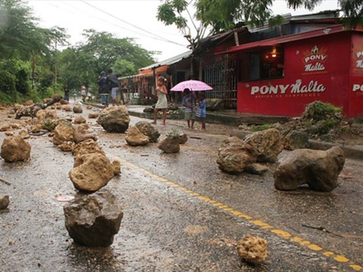 Ocho municipios de Risaralda en alerta por posibles deslizamientos de tierra