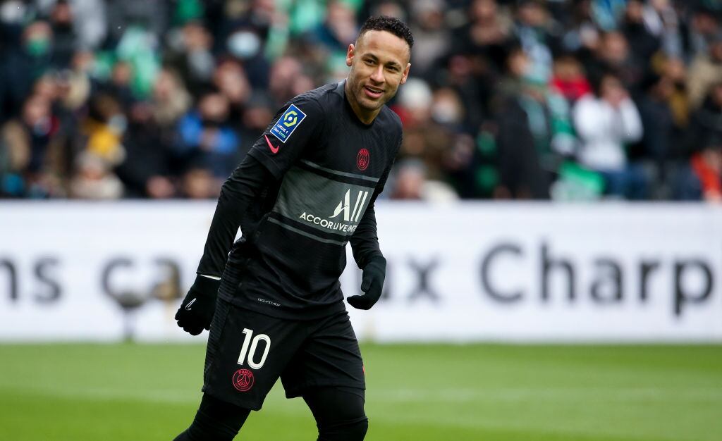 Neymar en su regreso a los terrenos de juego / Getty Images